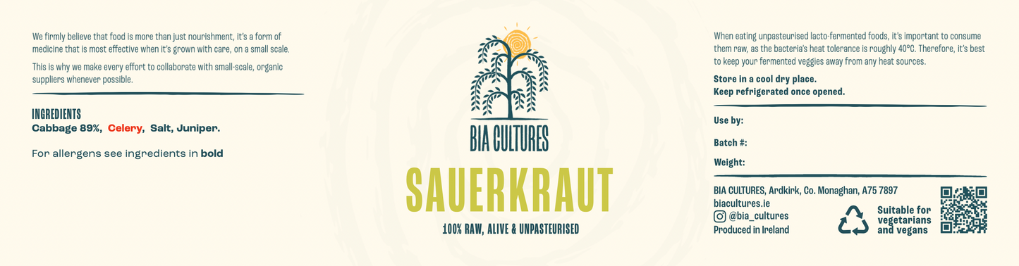 4 x Fennel Sauerkraut