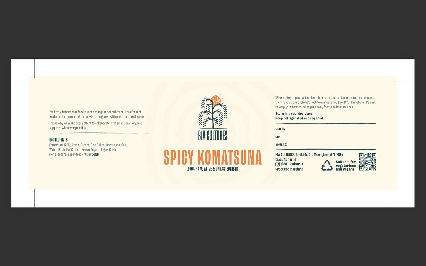 4x Spicy Komatsuna