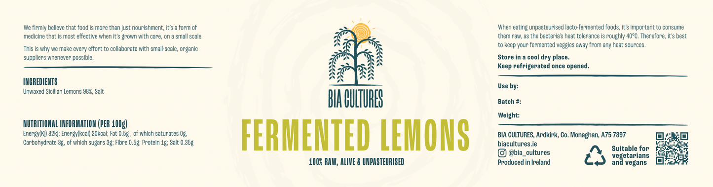 4x Fermented Lemons