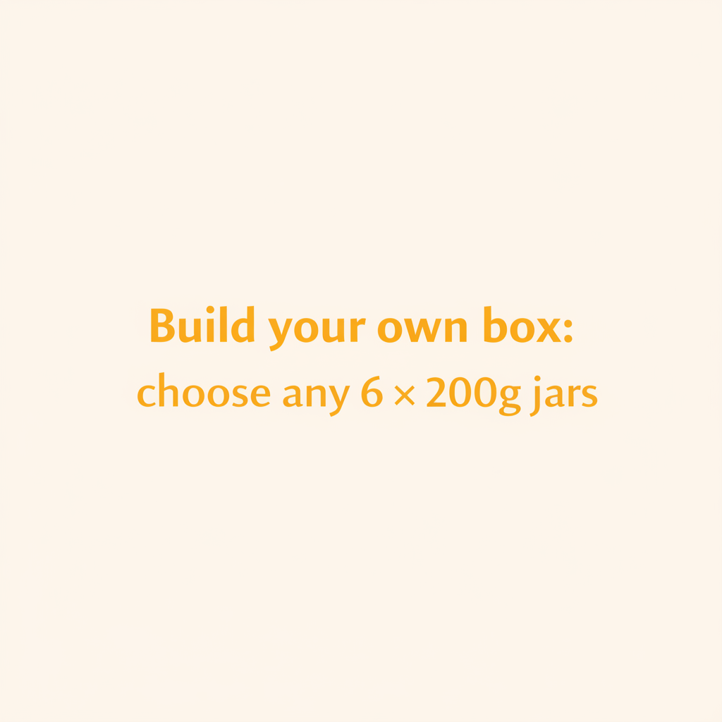 Build your own box 6 jars live cultured probiotic fermented foods kimchi sauerkraut Ireland